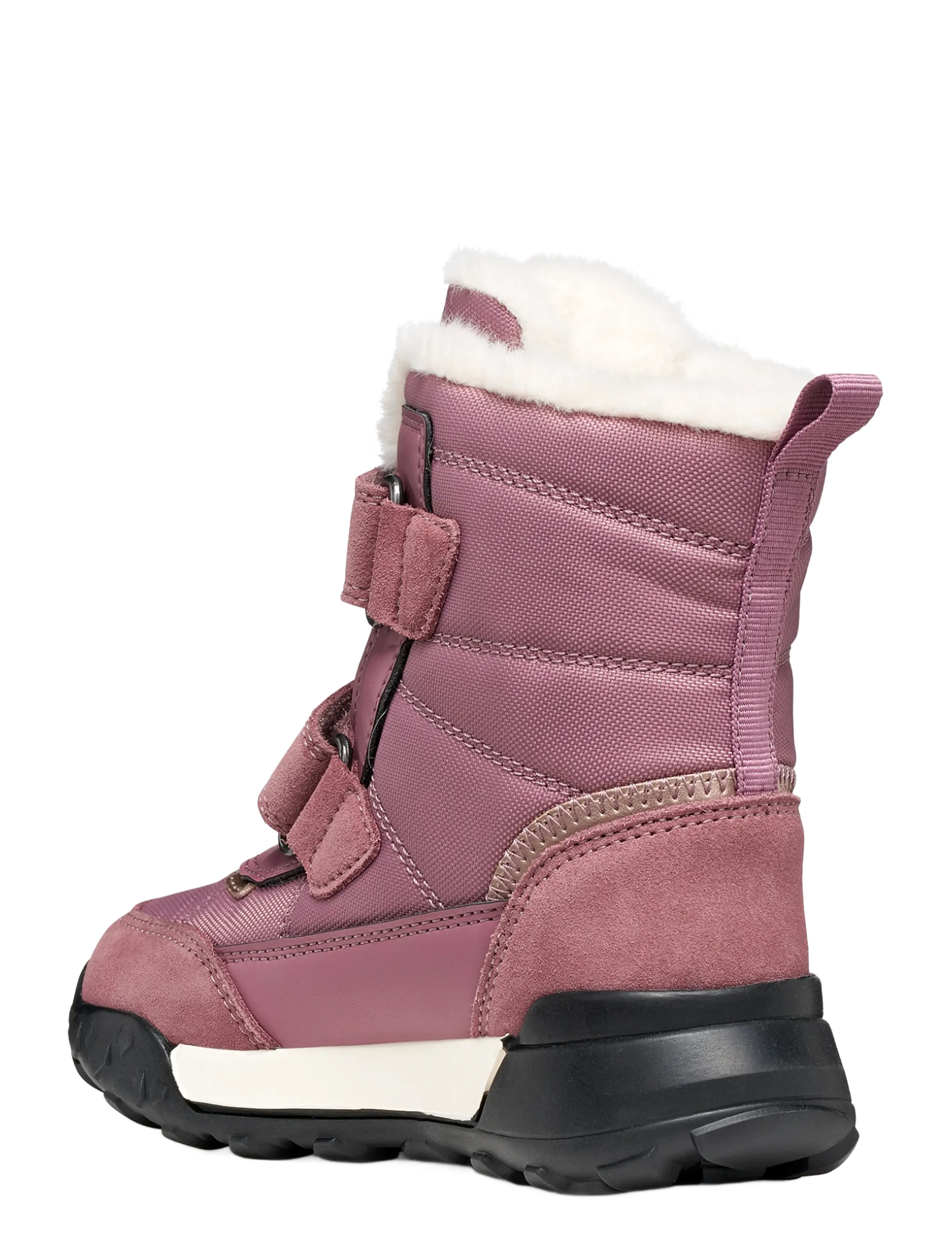 GEOX - J TREKKYUP GIRL B AB - dark rose/platinum - 2