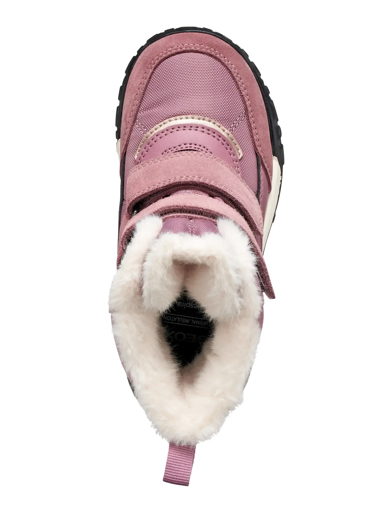 GEOX - J TREKKYUP GIRL B AB - dark rose/platinum - 3