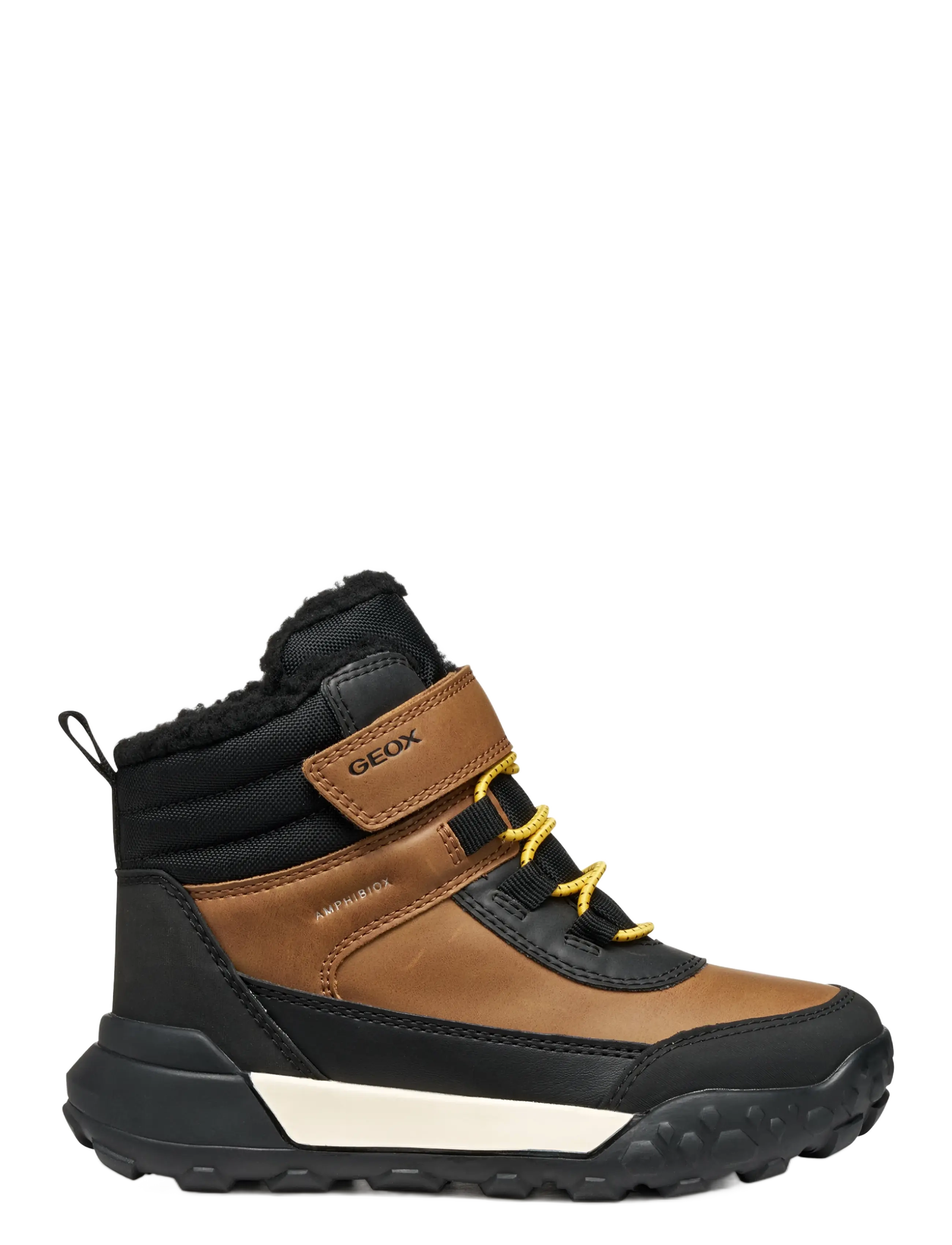 GEOX - J TREKKYUP BOY B ABX - winter boots - light brown/black - 1
