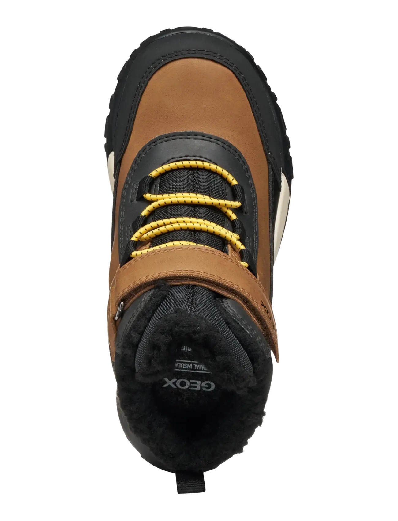 GEOX - J TREKKYUP BOY B ABX - winter boots - light brown/black - 3