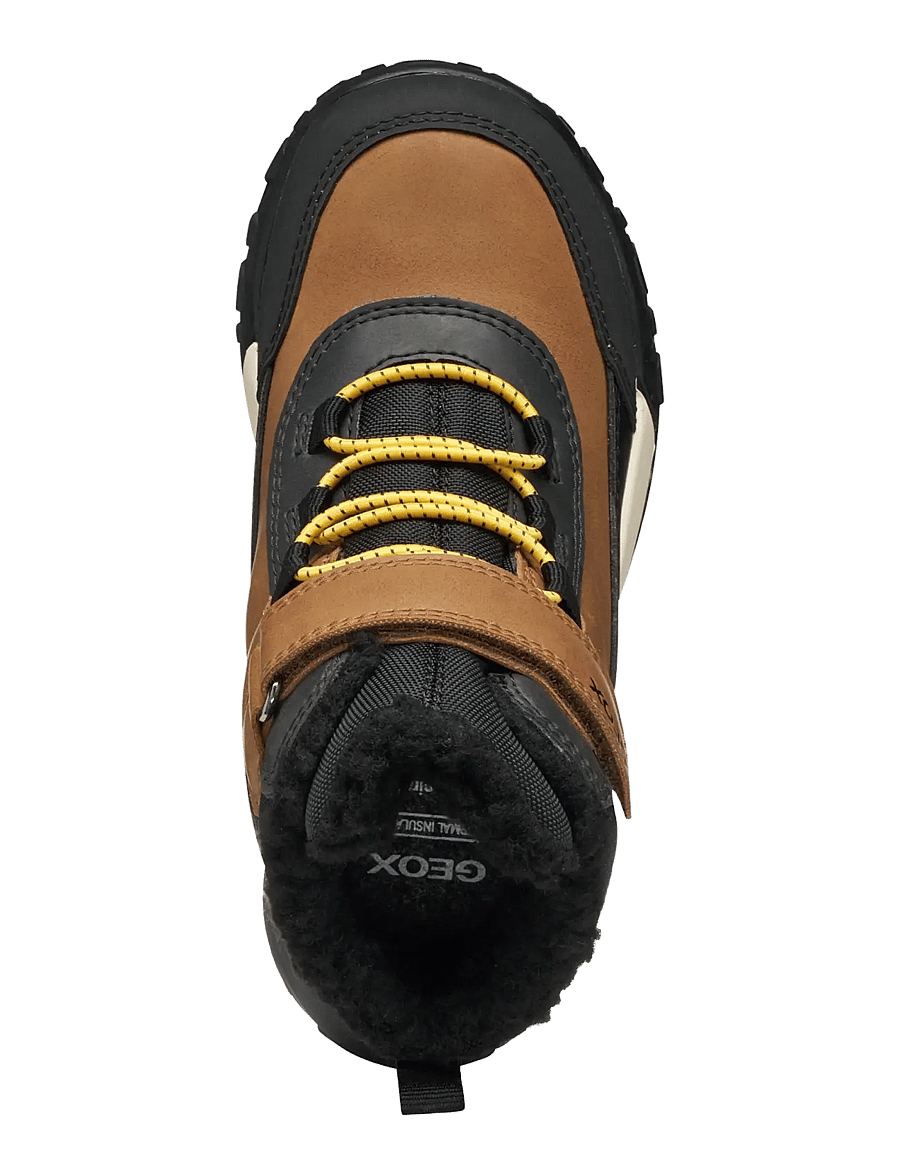GEOX - J TREKKYUP BOY B ABX - winterstiefel - light brown/black - 3