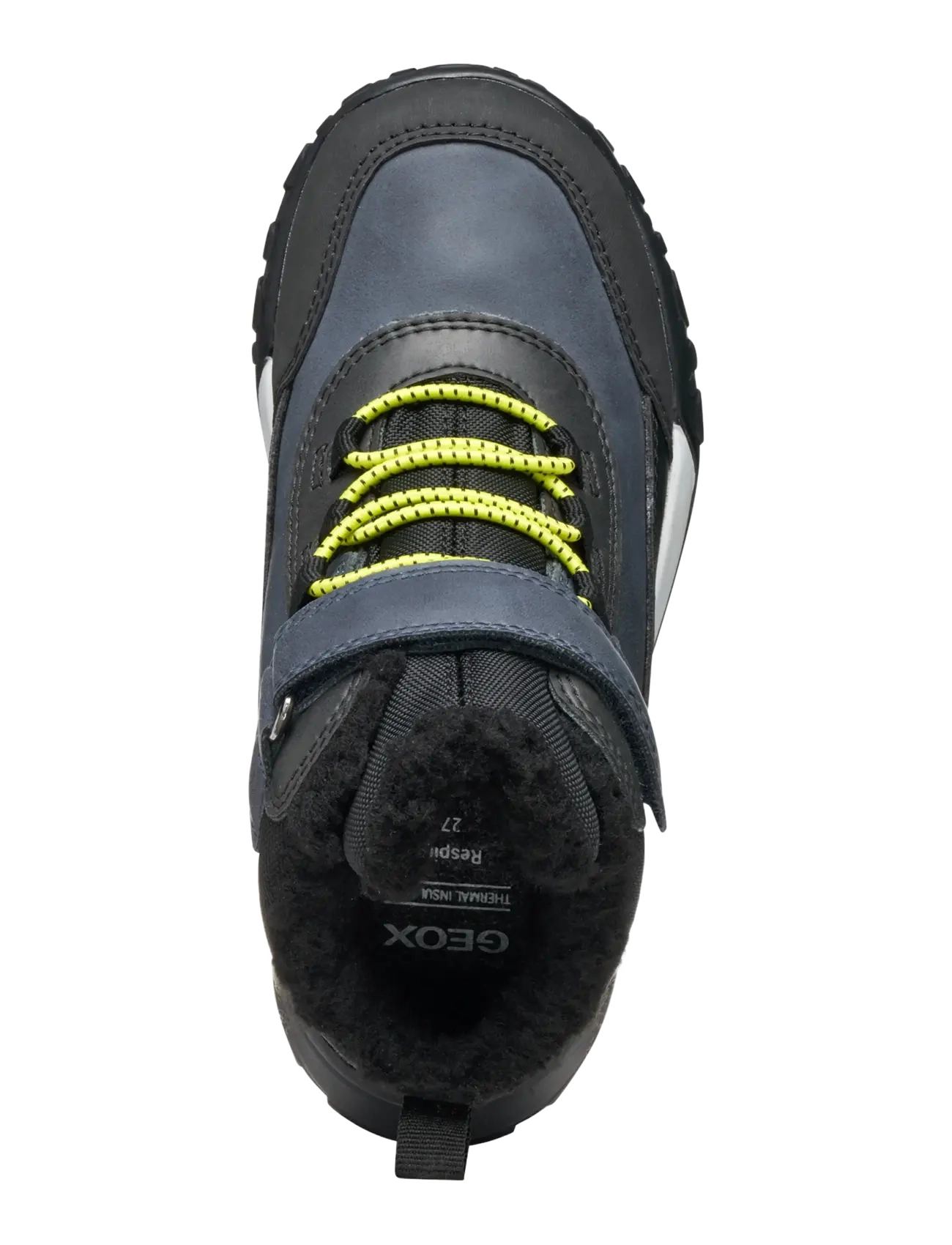 GEOX - J TREKKYUP BOY B ABX - winterstiefel - navy/lime - 3