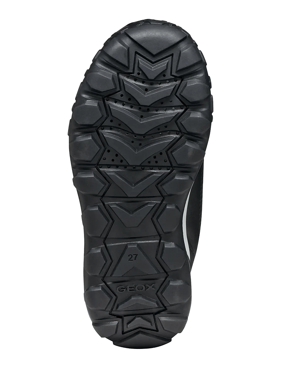 GEOX - J TREKKYUP BOY B ABX - winterstiefel - navy/lime - 4