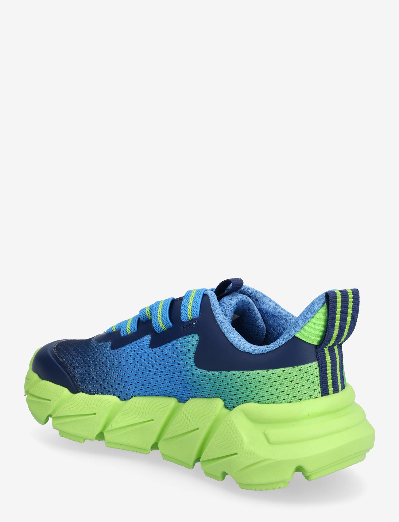 GEOX - J FLEXYPER FAST BOY - matalavartiset tennarit - blue/lime - 2