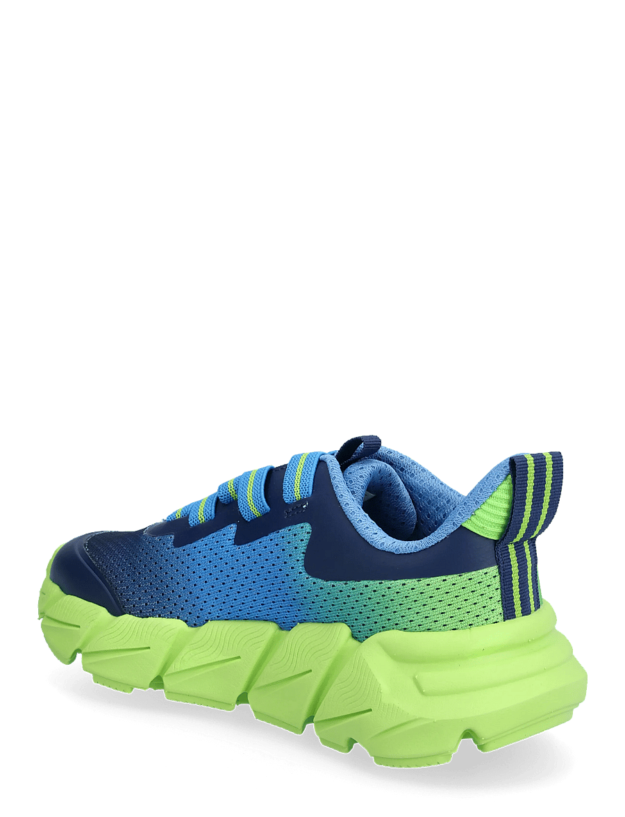 GEOX - J FLEXYPER FAST BOY - niedriger schnitt - blue/lime - 2