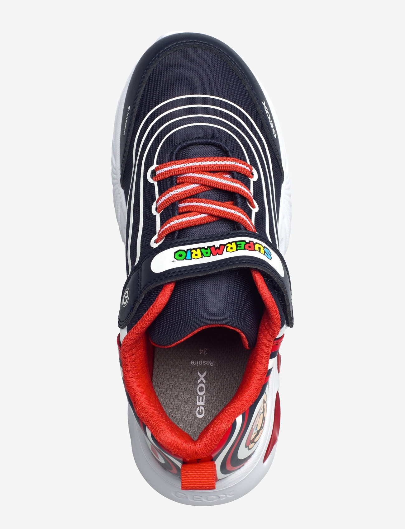 GEOX - J ASSISTER BOY B - navy/red - 4