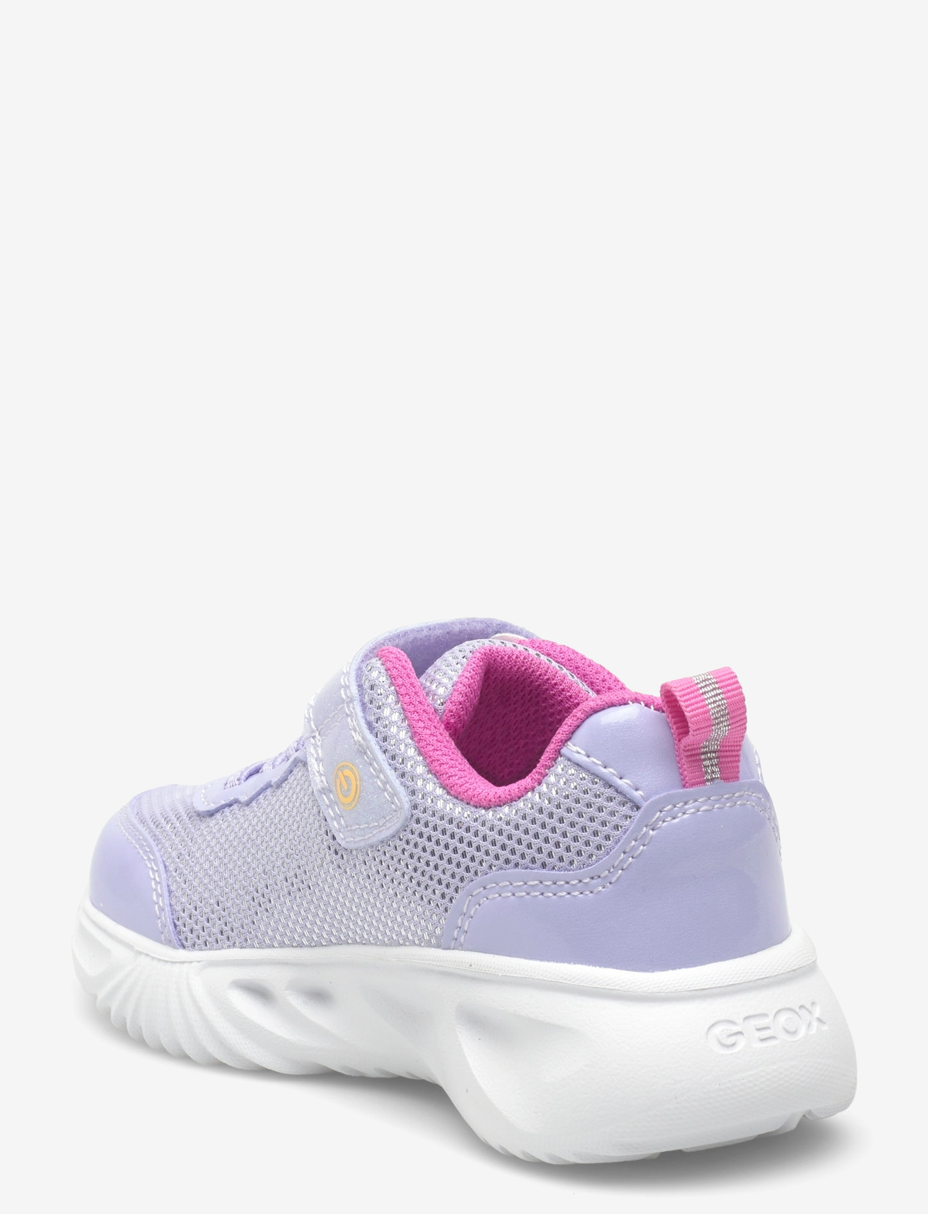 GEOX - J ASSISTER GIRL B - flashing sneakers - lavender/fuchsia - 2