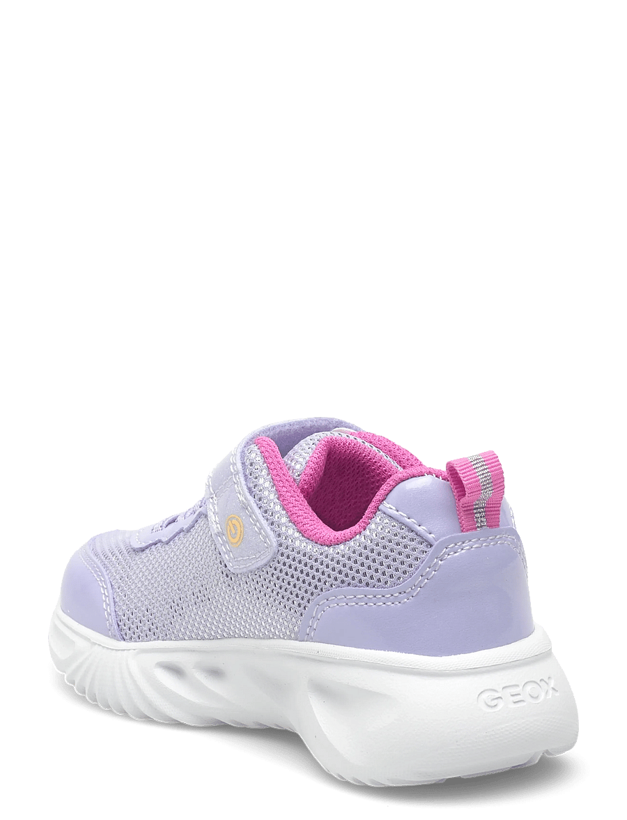 GEOX - J ASSISTER GIRL B - blinkende turnschuhe - lavender/fuchsia - 2