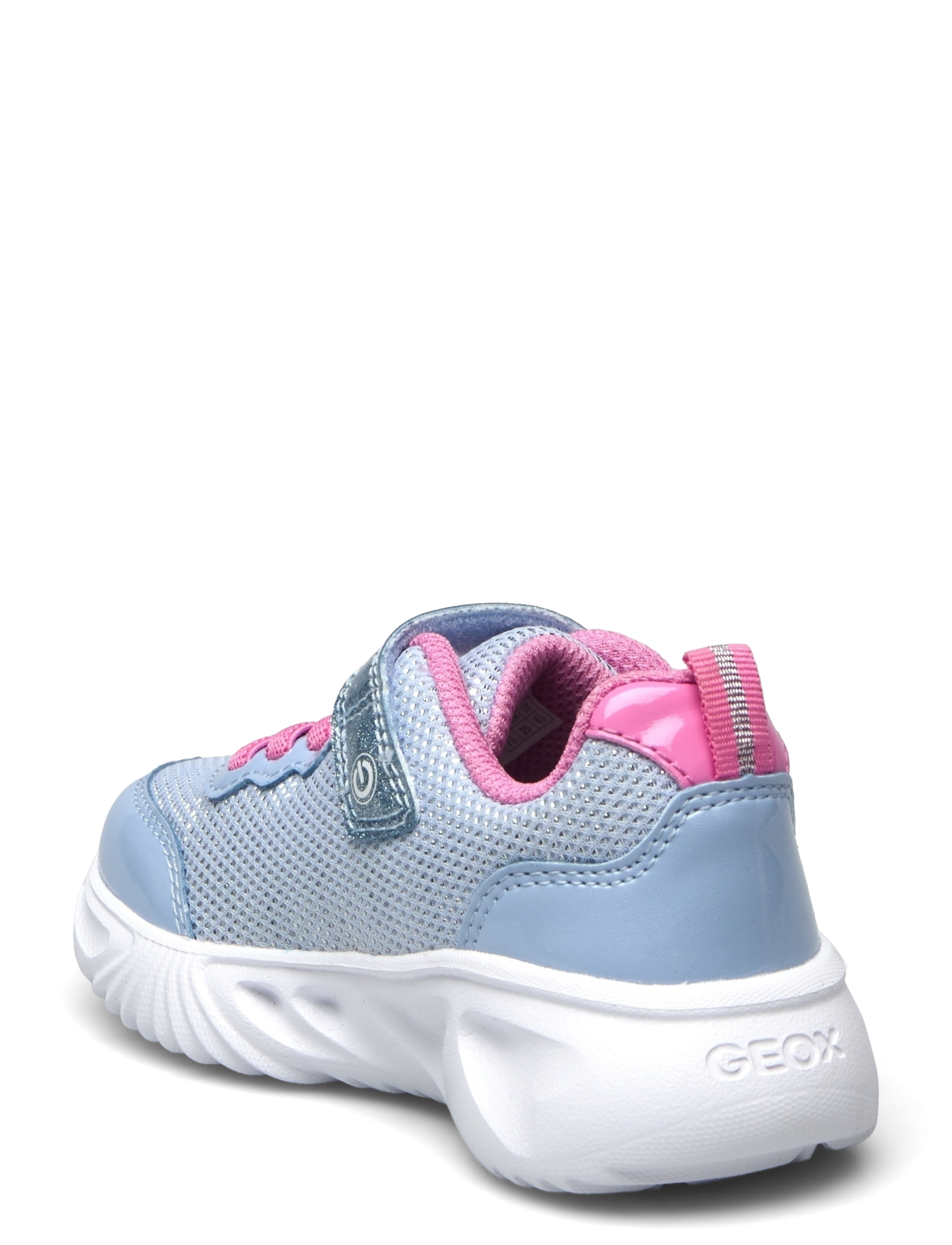 GEOX - J ASSISTER GIRL B - gode sommertilbud - ltblu/pink - 2