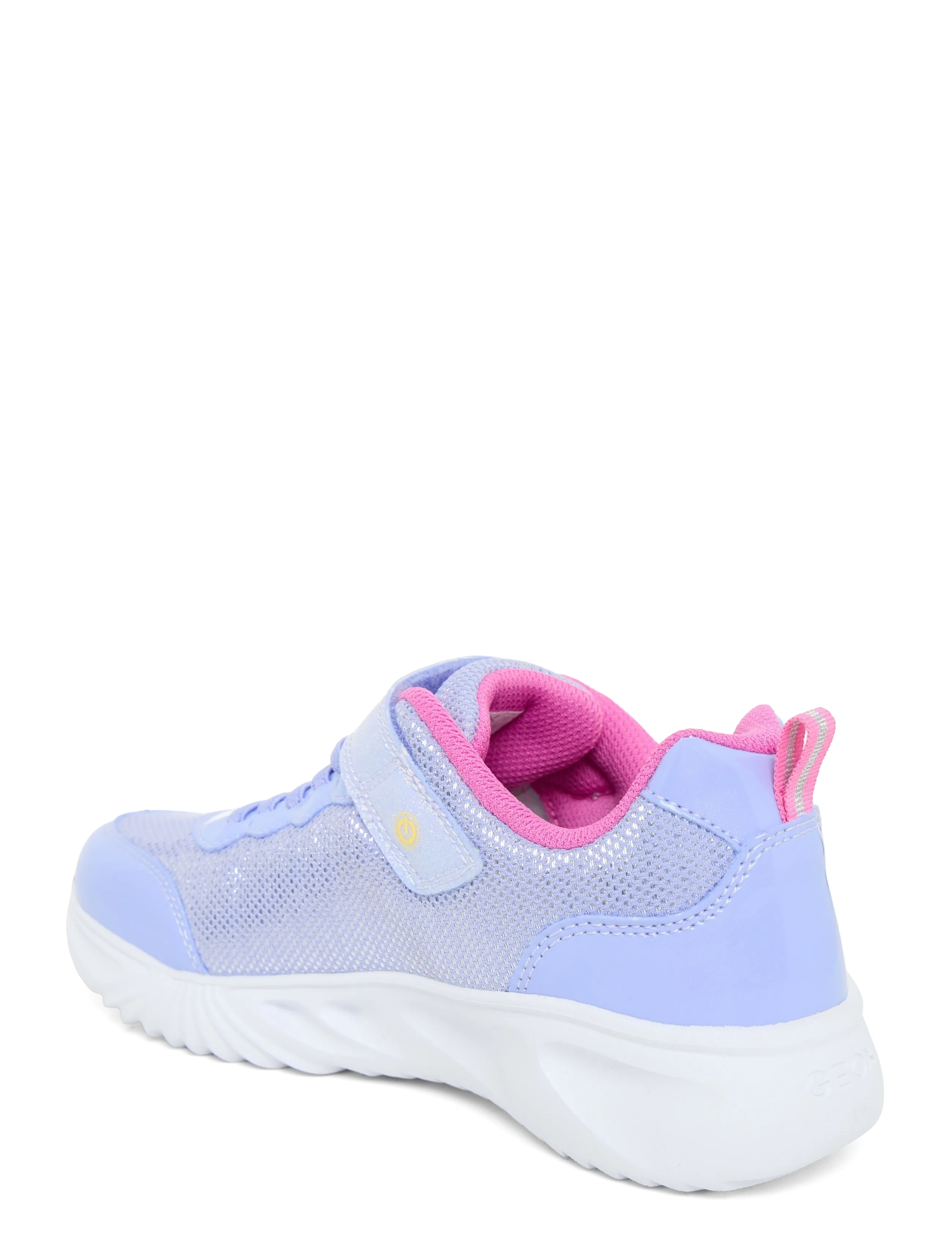 GEOX - J ASSISTER GIRL B - blinkande sneakers - med purple - 1