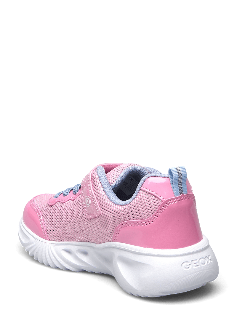GEOX - J ASSISTER GIRL B - blinkende turnschuhe - pink/lt sky - 2