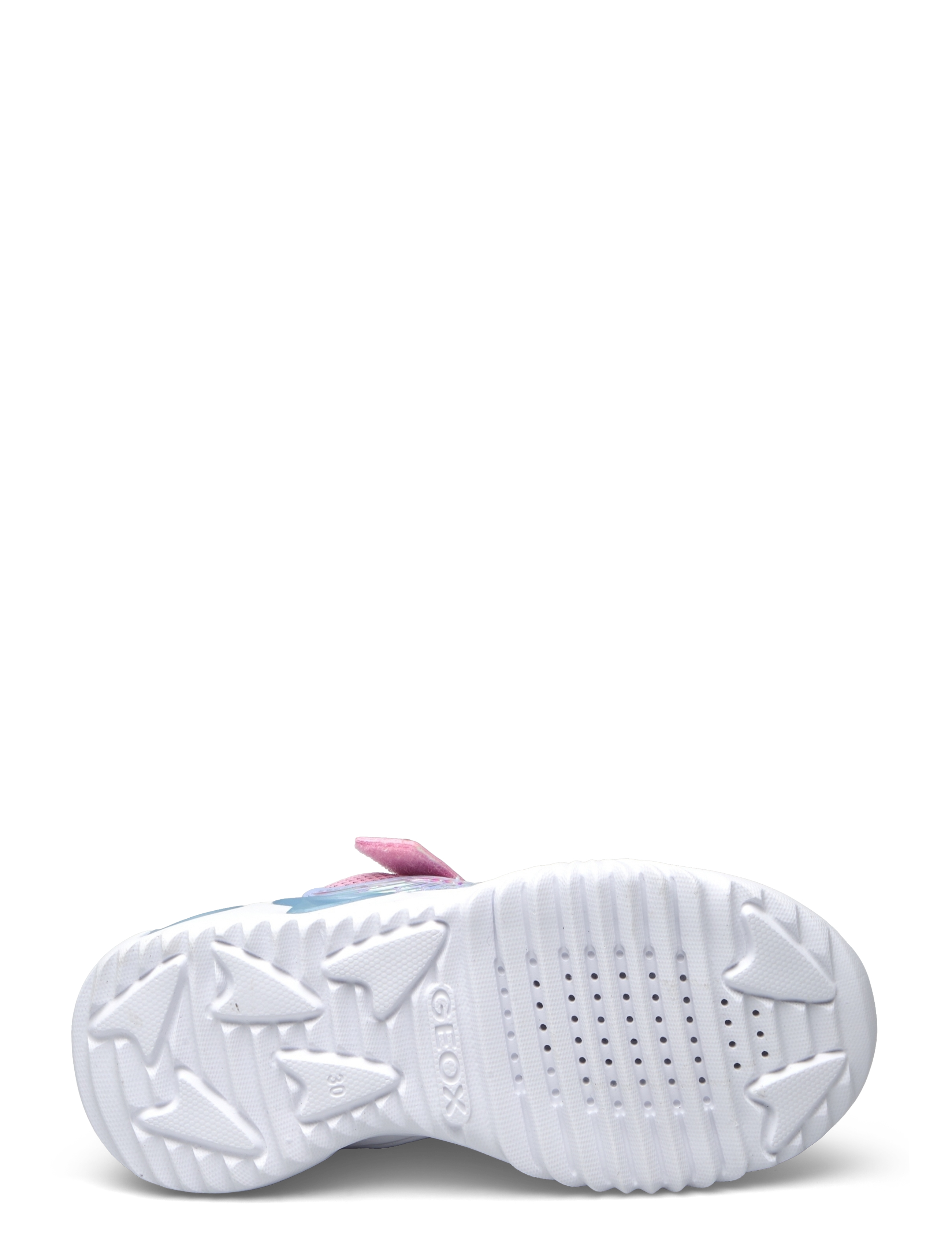 GEOX - J ASSISTER GIRL B - sneakers med lys - pink/lt sky - 3