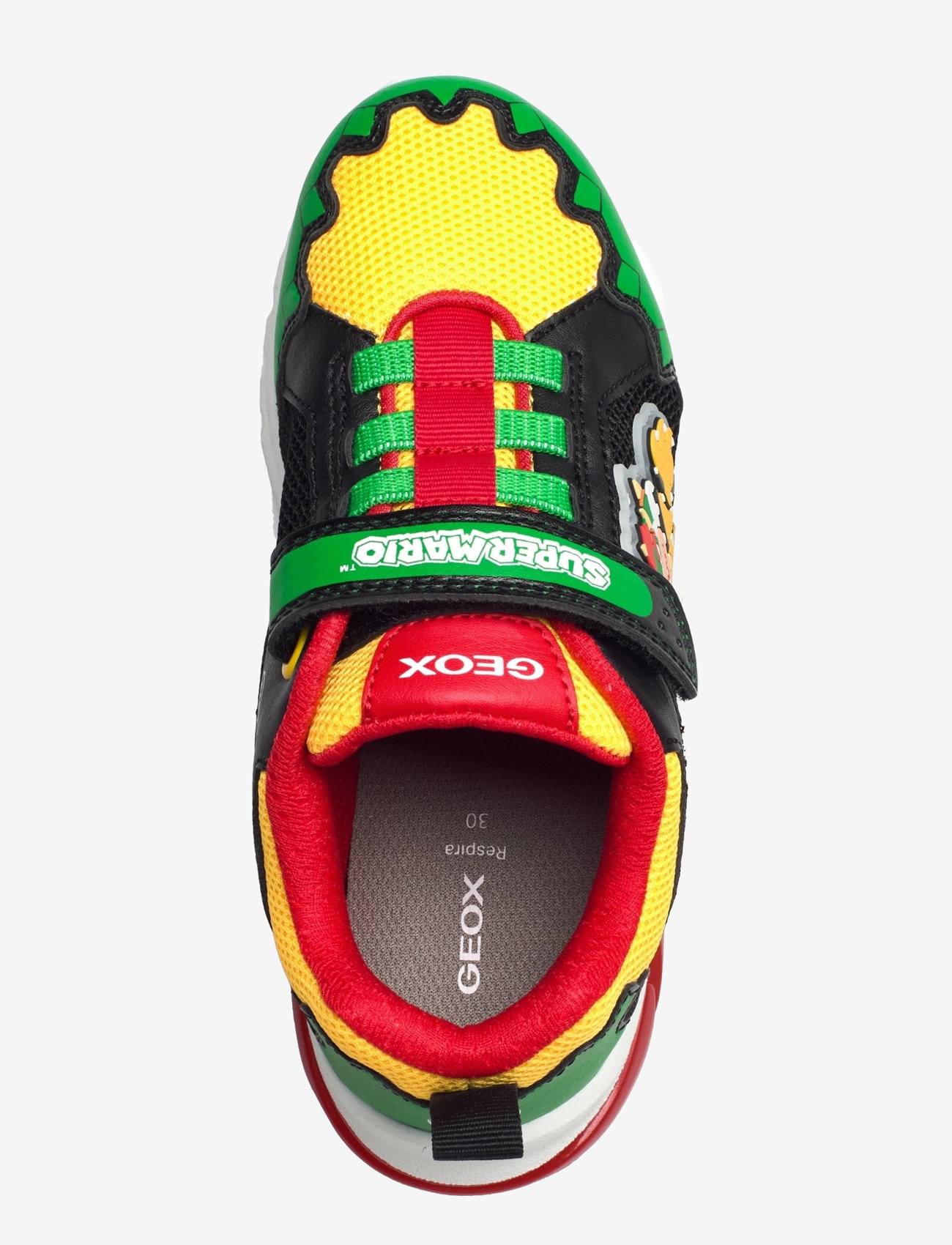 GEOX - J CIBERDRON BOY E - dkgree/red - 4