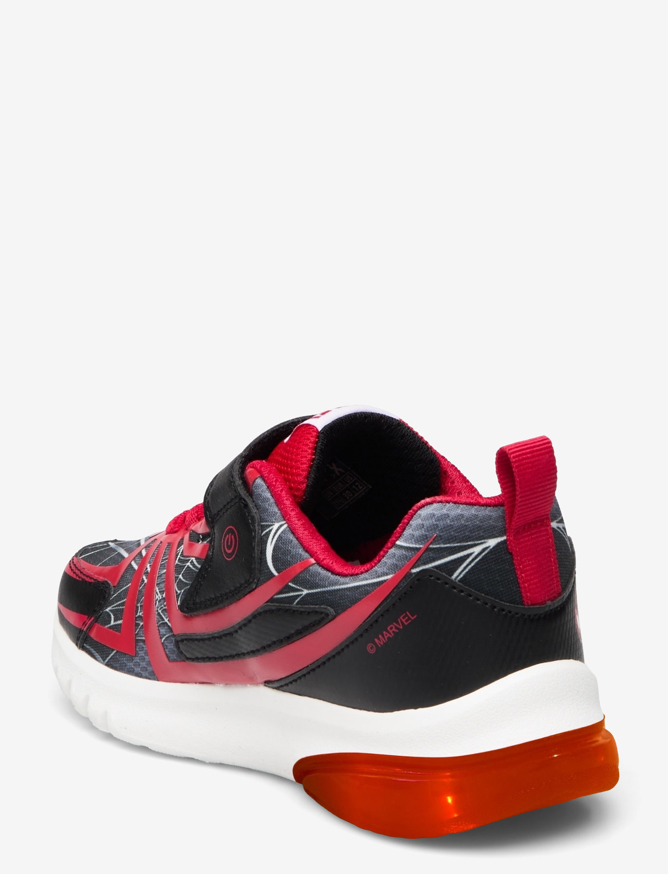 GEOX - J CIBERDRON BOY G - blinkande sneakers - black red - 2