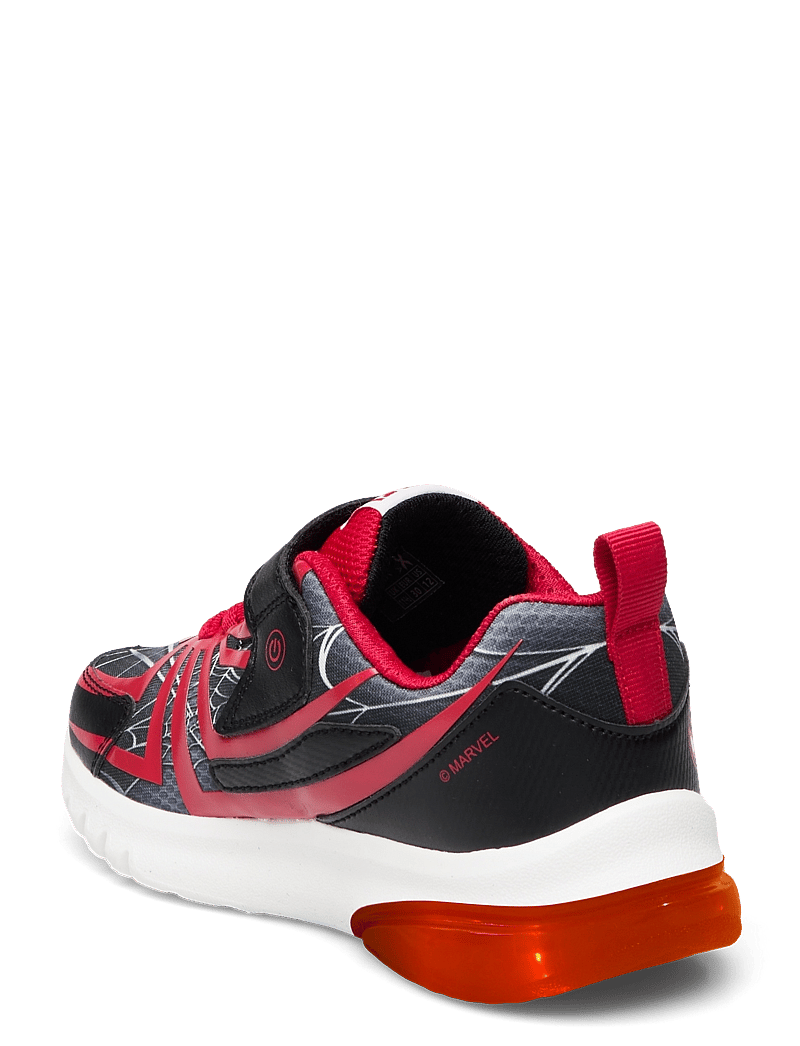 GEOX - J CIBERDRON BOY G - blinkande sneakers - black red - 2