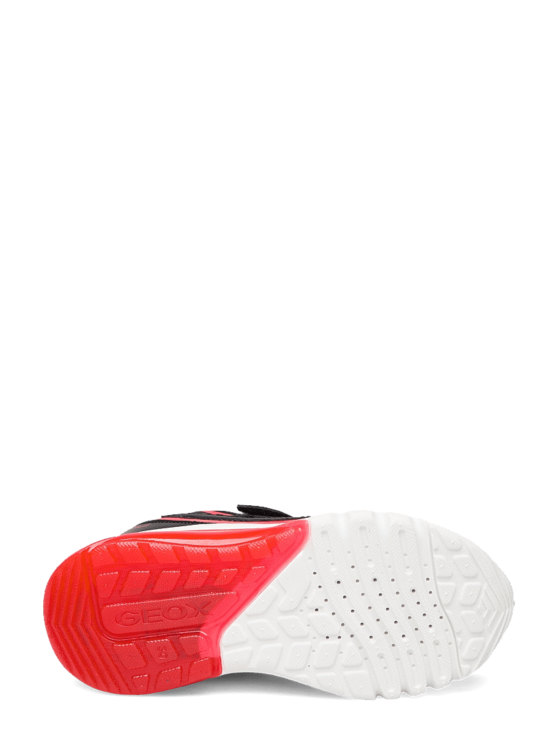 GEOX - J CIBERDRON BOY G - blinkande sneakers - black red - 3