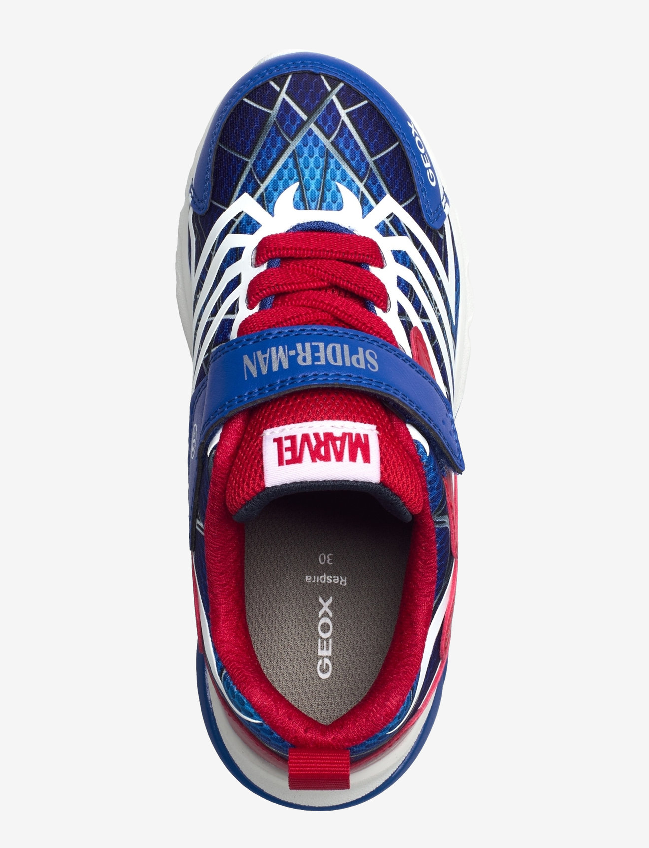 GEOX - J CIBERDRON BOY H - kõrge säärega tossud - royal/red - 4