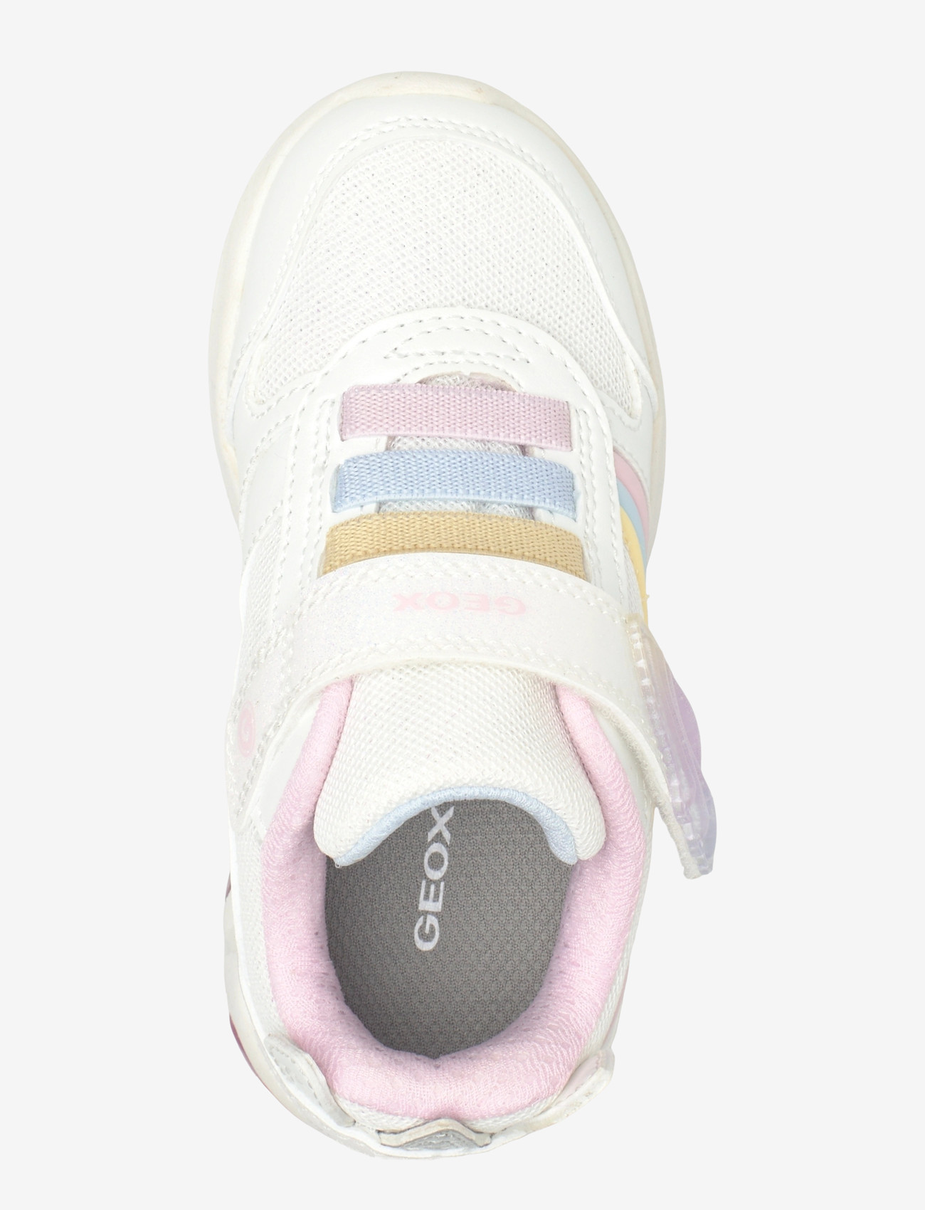 GEOX - J FADINLIGHT GIRL A - niedriger schnitt - white/multicolor - 3