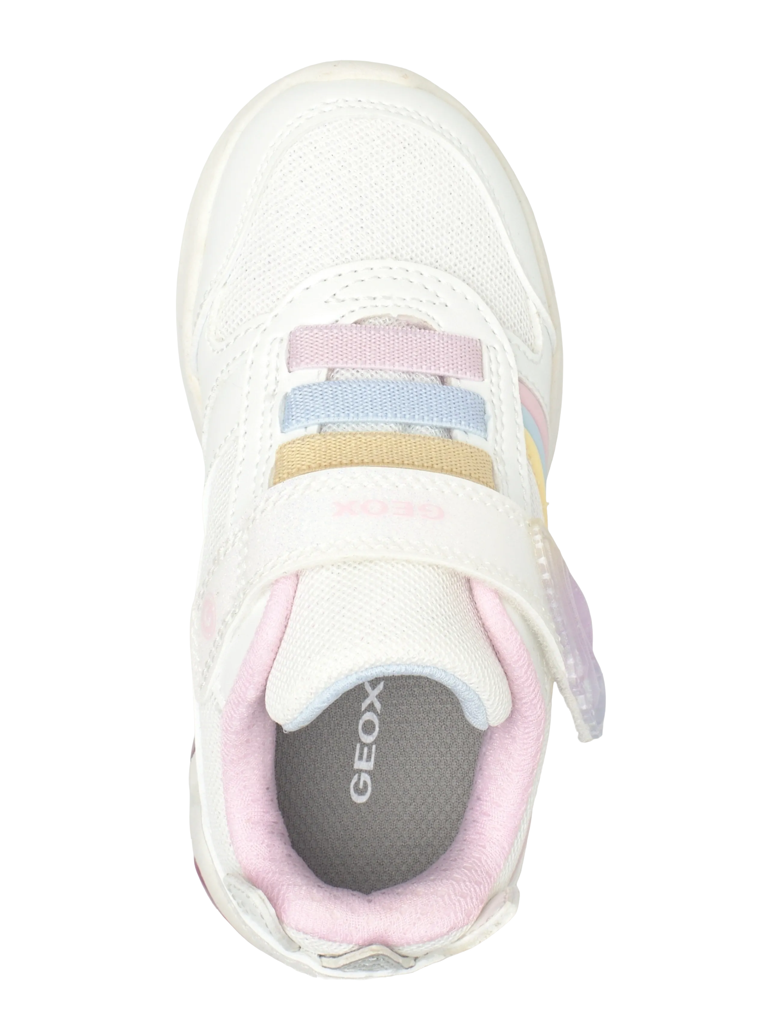 GEOX - J FADINLIGHT GIRL A - lave sneakers - white/multicolor - 3