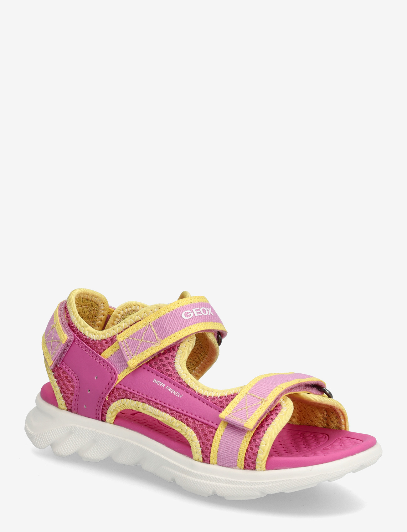 GEOX - J SANDAL AIRADYUM GI - sandaler - fuchsia/yellow - 0