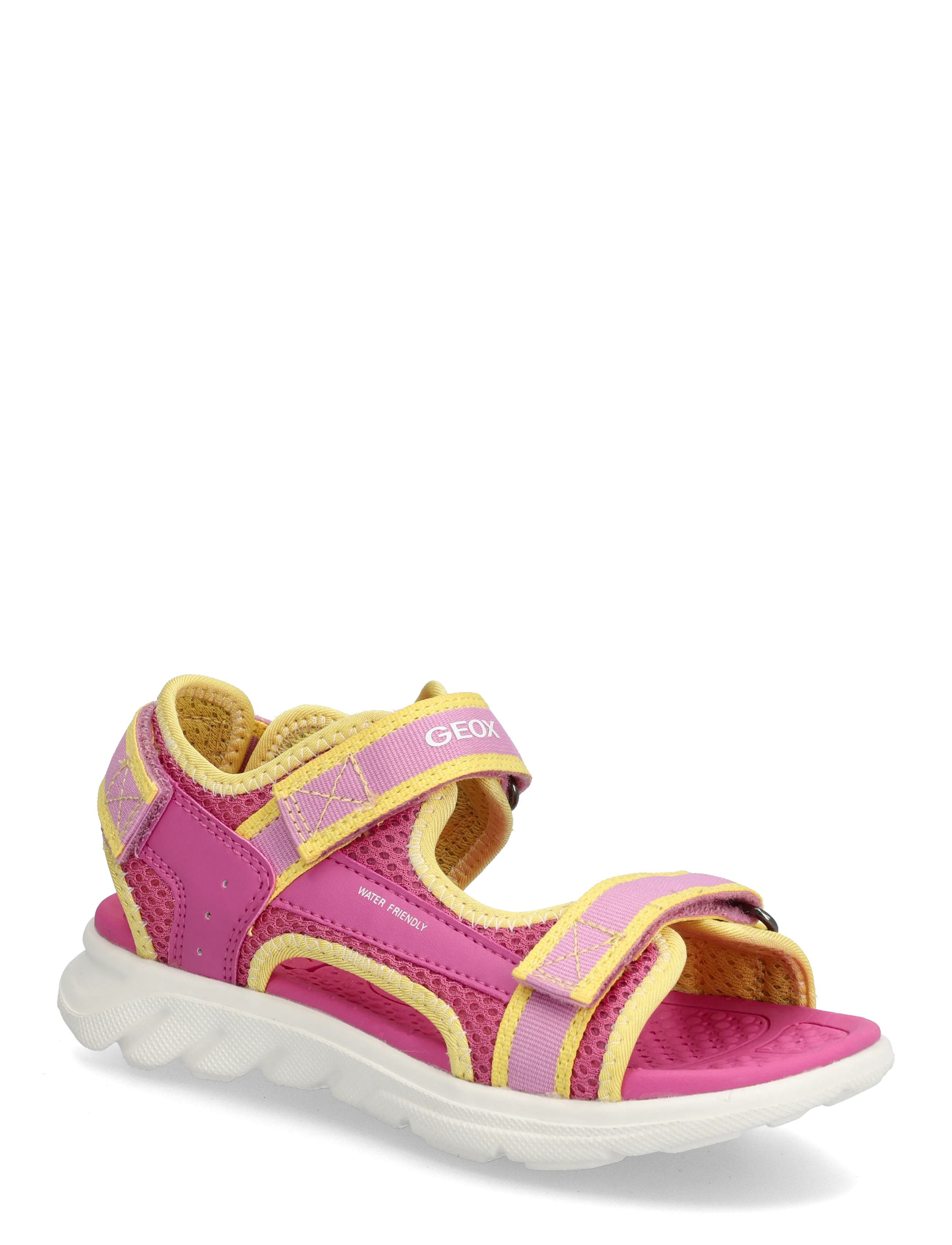 GEOX J SANDAL AIRADYUM GI - Geox - FUCHSIA/YELLOW / pink/rose