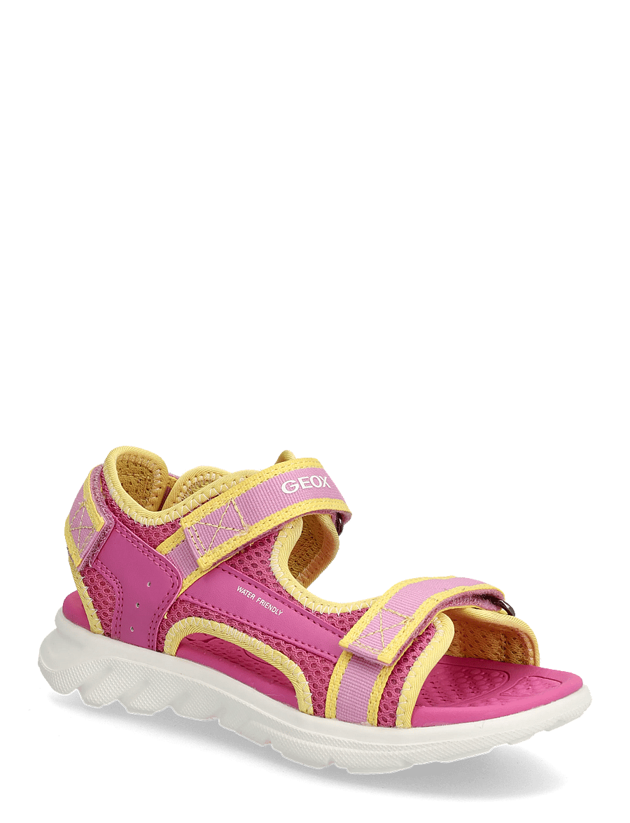 GEOX - J SANDAL AIRADYUM GI - sandalen - fuchsia/yellow - 0