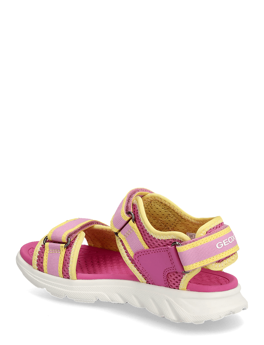 GEOX - J SANDAL AIRADYUM GI - sandalen - fuchsia/yellow - 1