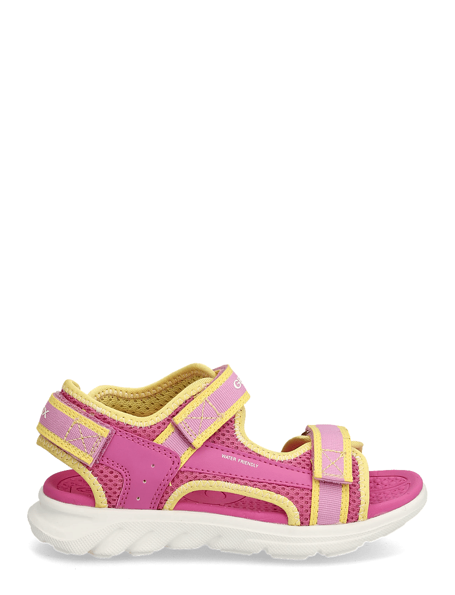 GEOX - J SANDAL AIRADYUM GI - sandalen - fuchsia/yellow - 2