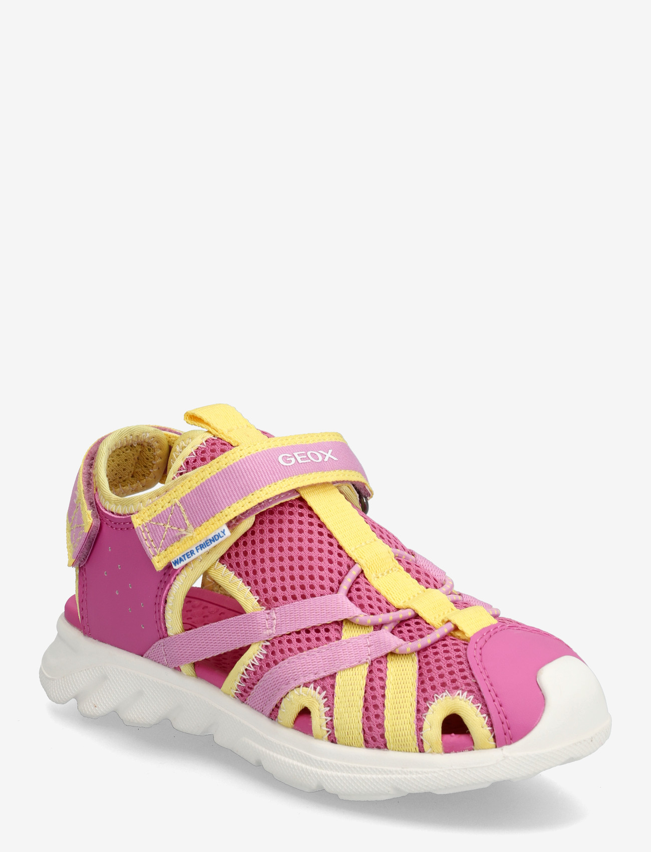 GEOX - J SANDAL AIRADYUM GI - sandalen - fuchsia/yellow - 0