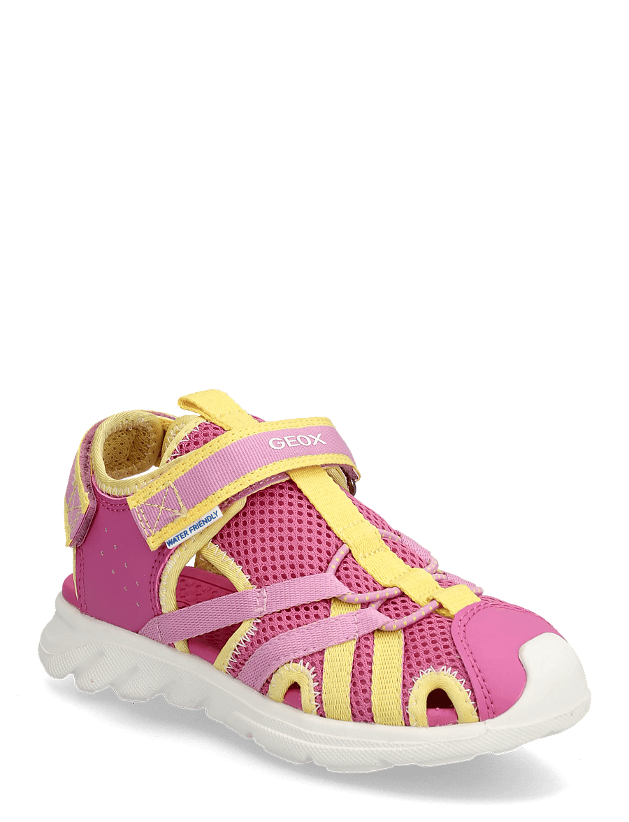 GEOX - J SANDAL AIRADYUM GI - sandalen - fuchsia/yellow - 0