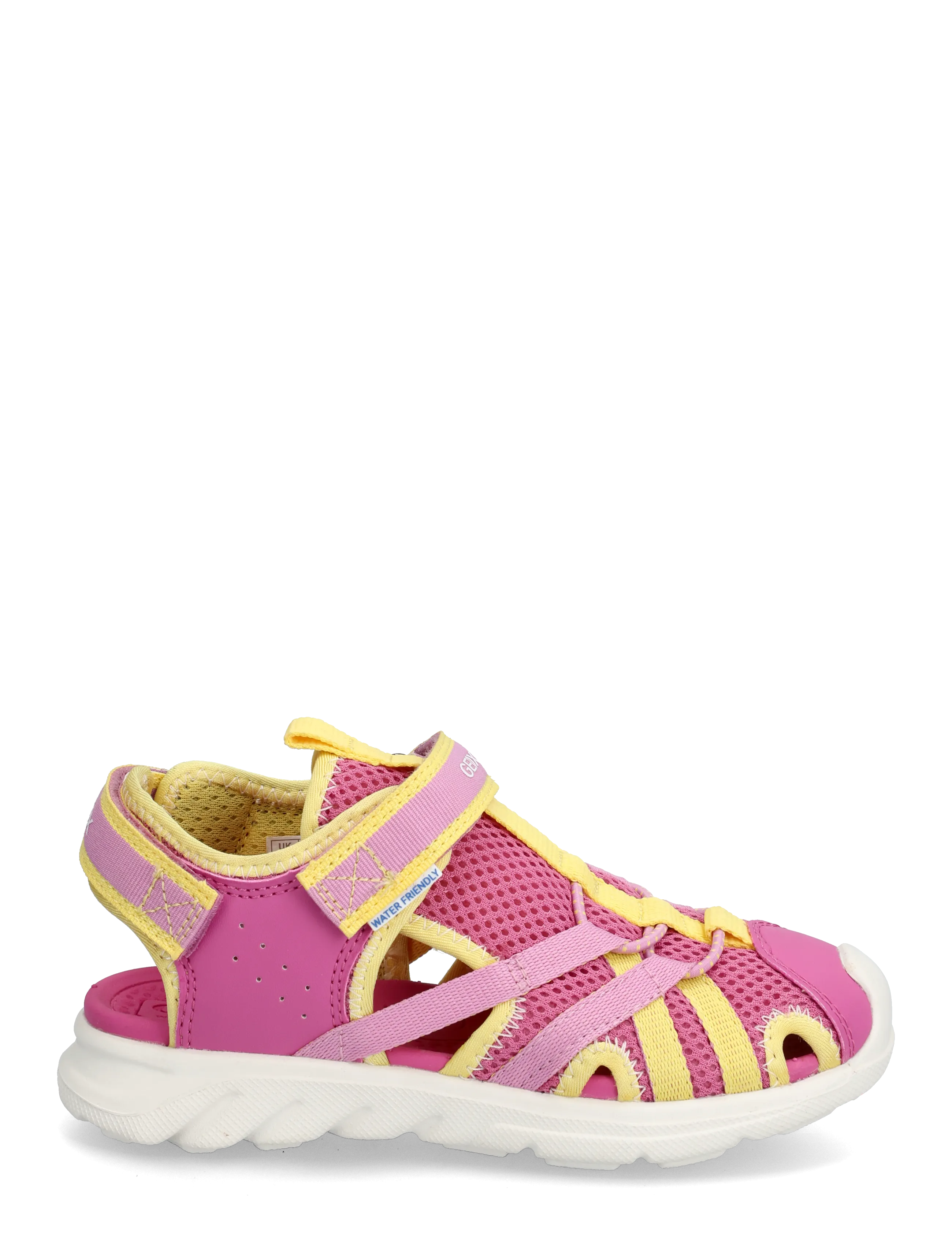 GEOX - J SANDAL AIRADYUM GI - sandales - fuchsia/yellow - 2