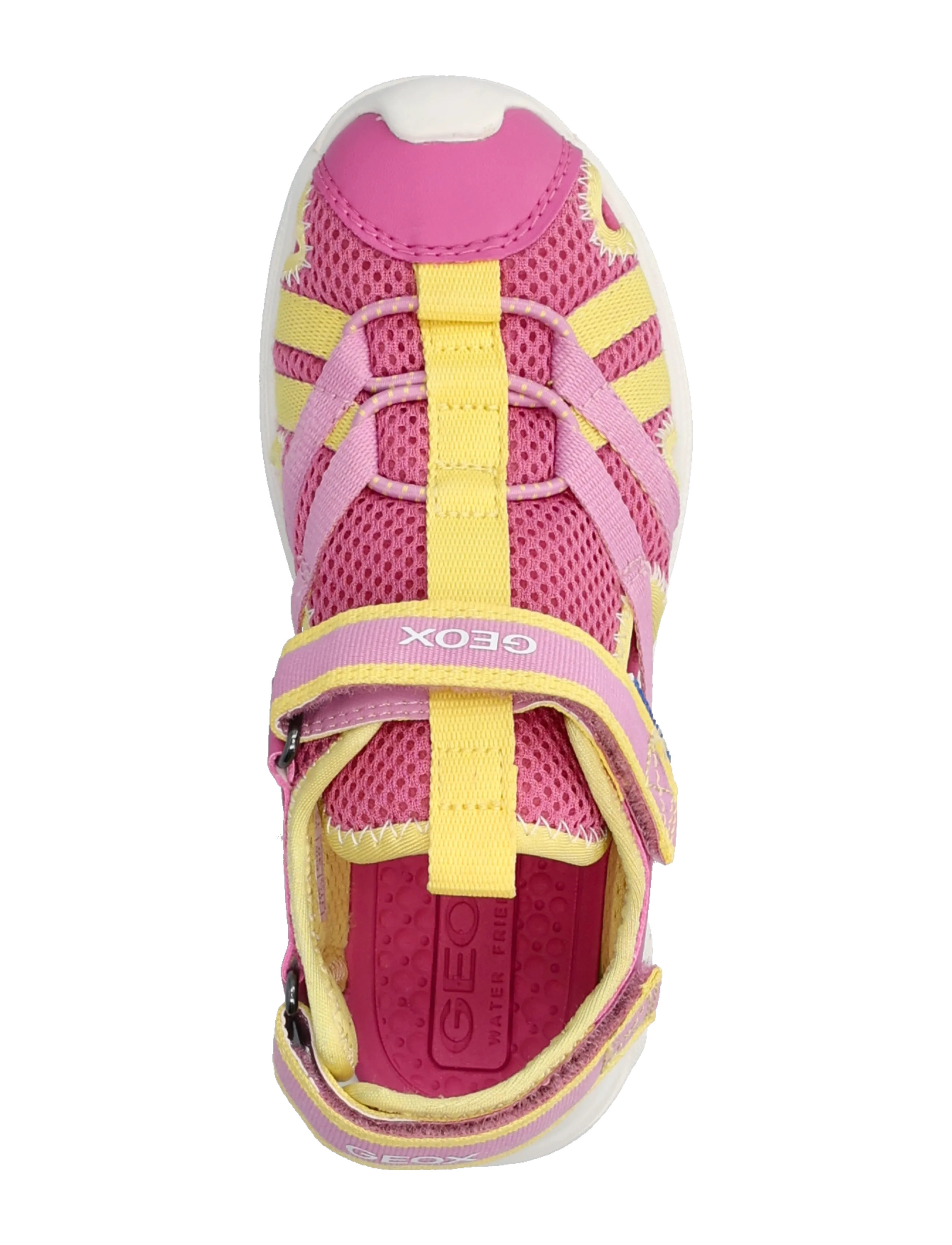 GEOX - J SANDAL AIRADYUM GI - sandales - fuchsia/yellow - 3