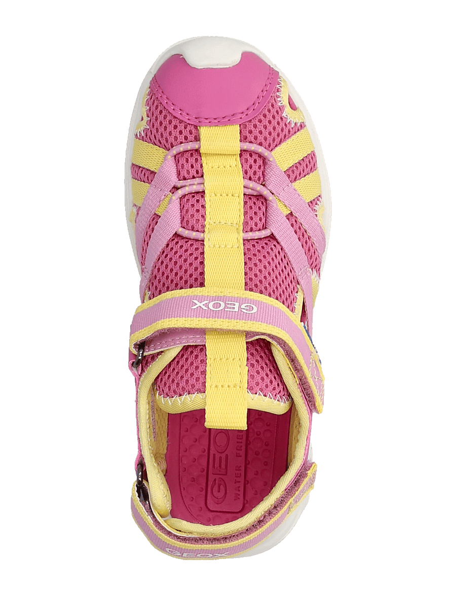 GEOX - J SANDAL AIRADYUM GI - sandalen - fuchsia/yellow - 3