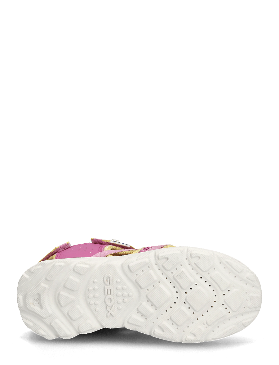 GEOX - J SANDAL AIRADYUM GI - sandalen - fuchsia/yellow - 4