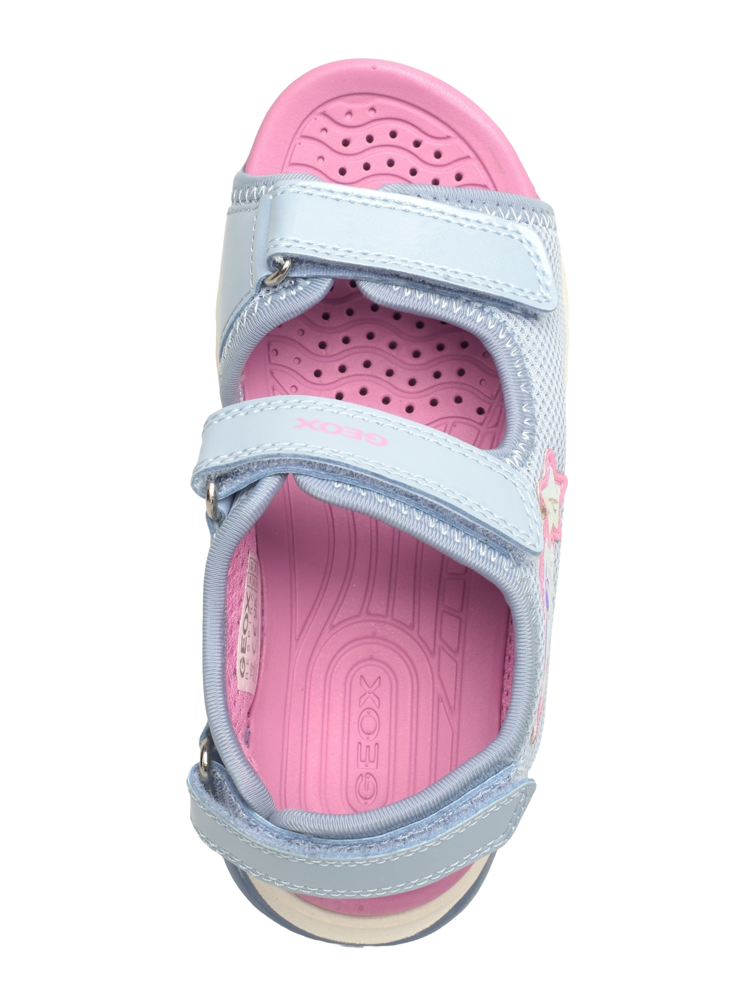 GEOX - J SANDAL CIBERDRON G - sandals - lbl/fuchsi - 3