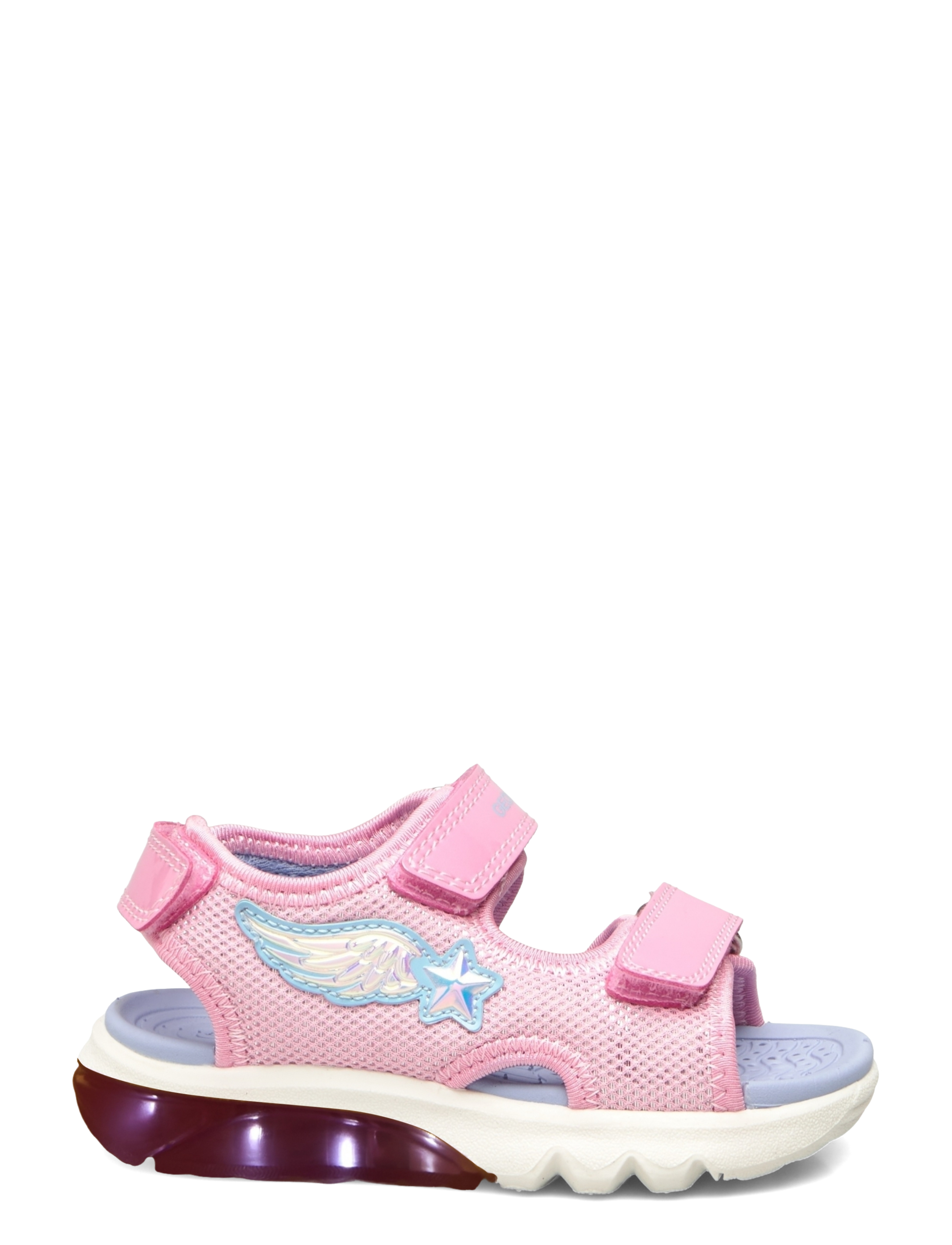 GEOX - J SANDAL CIBERDRON G - sandaalid - pink/lt sky - 1