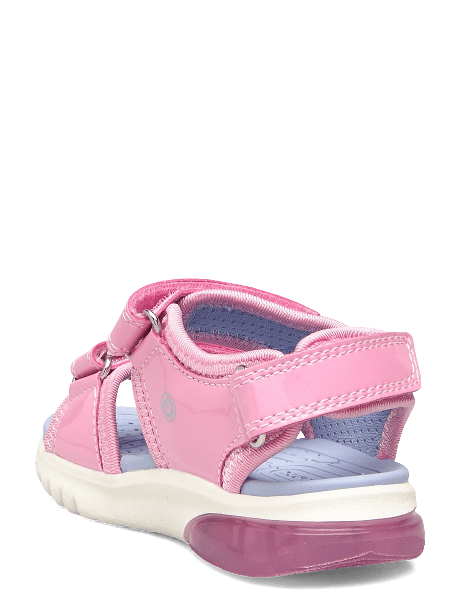 GEOX - J SANDAL CIBERDRON G - sandaalid - pink/lt sky - 2