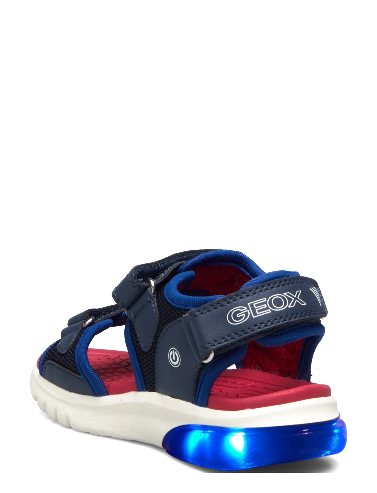 GEOX - J SANDAL CIBERDRON B - navy/red - 2