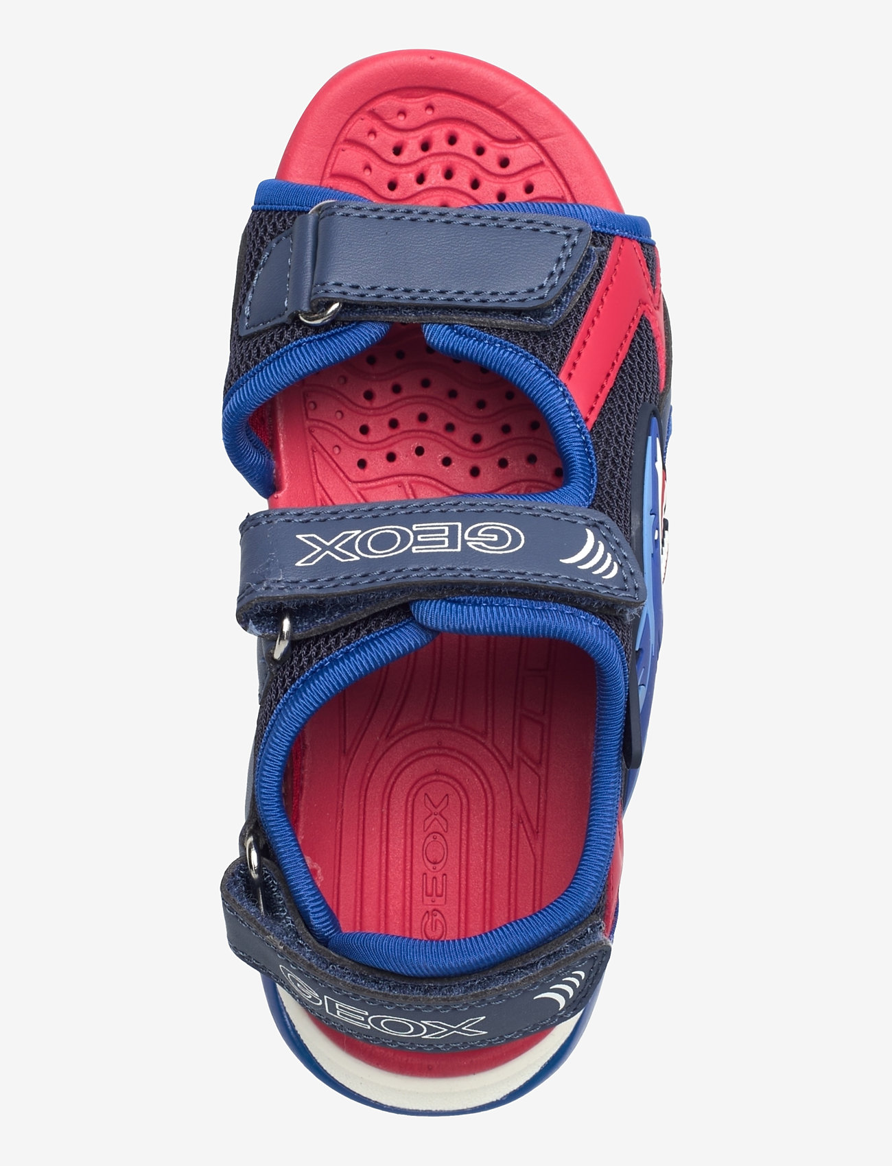 GEOX - J SANDAL CIBERDRON B - navy/red - 3