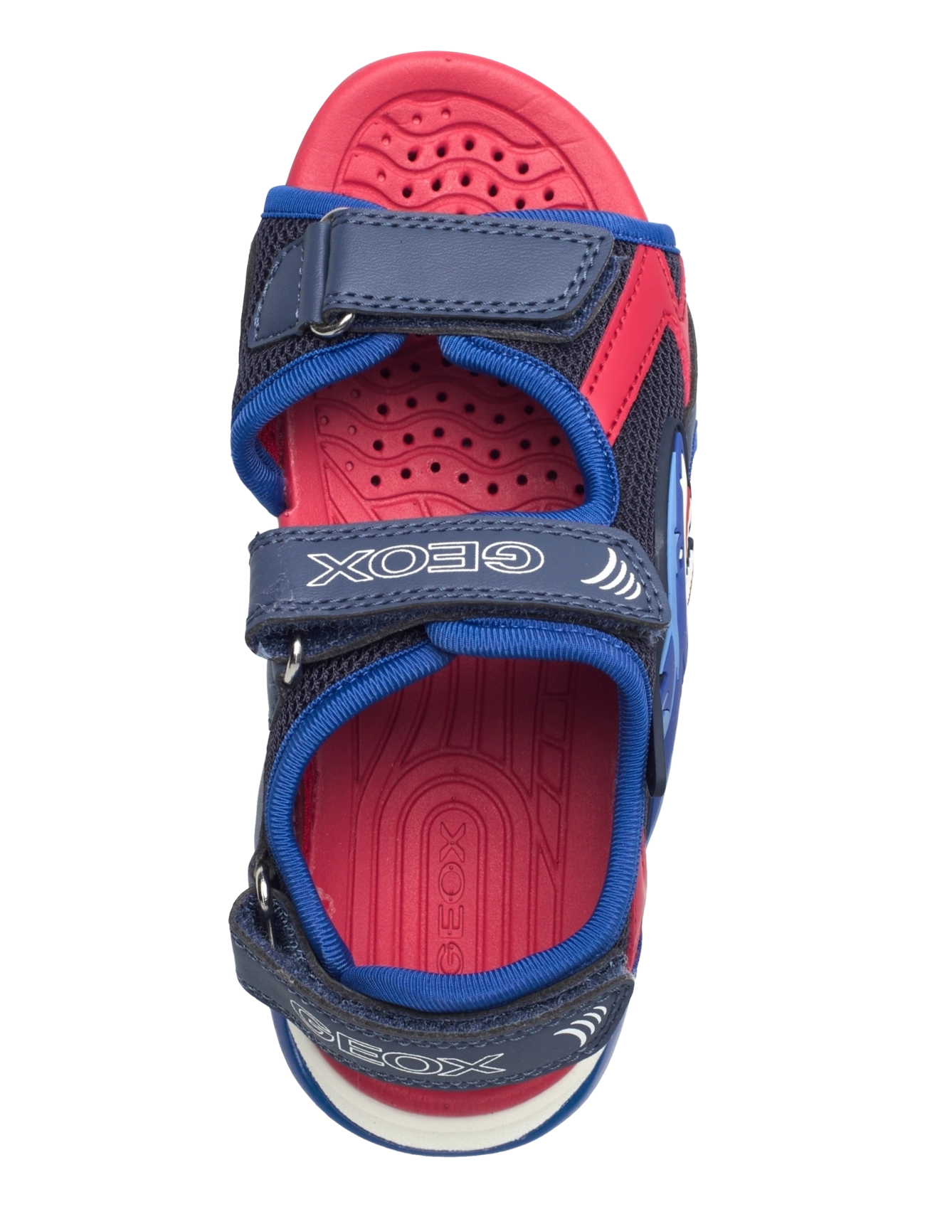 GEOX - J SANDAL CIBERDRON B - navy/red - 3