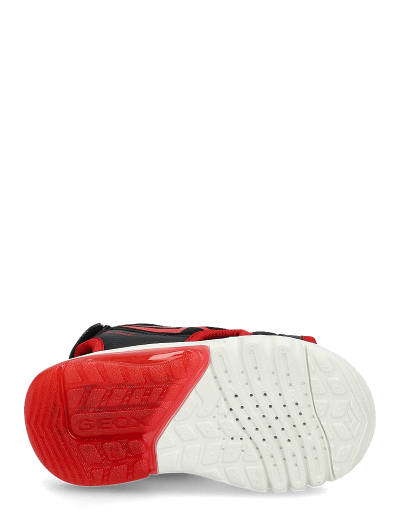 GEOX - J SANDAL CIBERDRON B - sandały - black red - 4