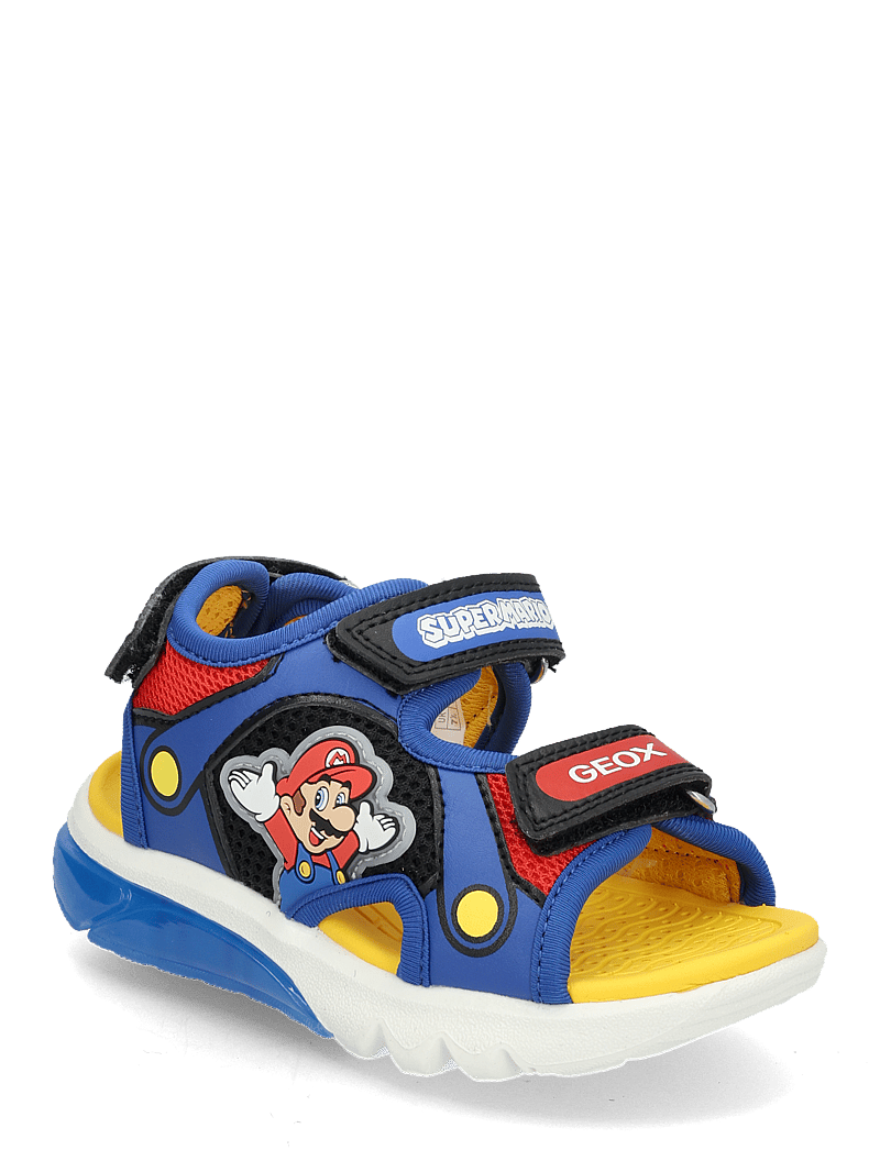 GEOX - J SANDAL CIBERDRON B - sandaler - royal/red - 0