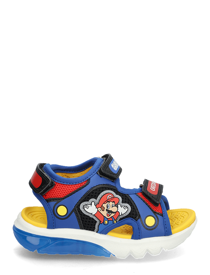 GEOX - J SANDAL CIBERDRON B - sandaler - royal/red - 1