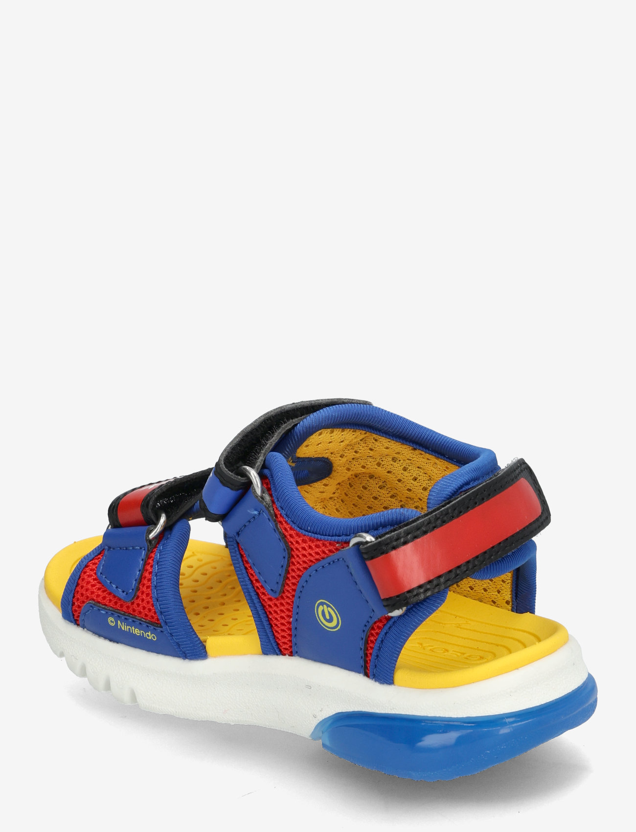 GEOX - J SANDAL CIBERDRON B - sandaler - royal/red - 2