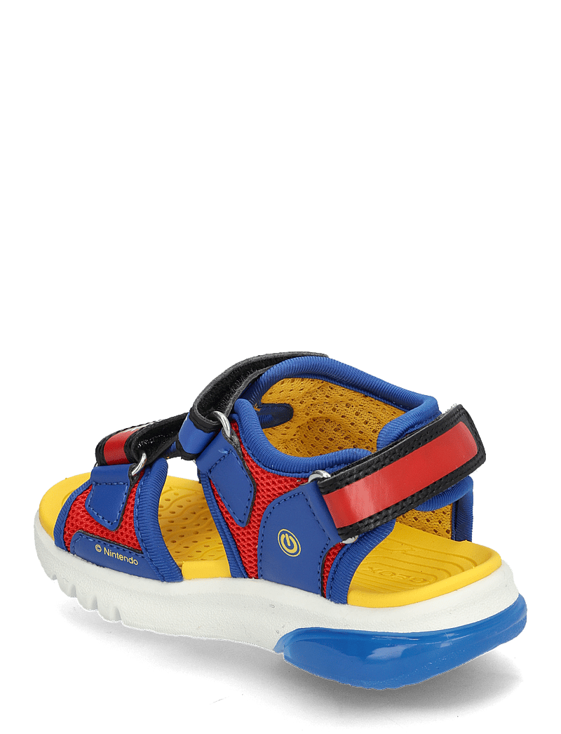 GEOX - J SANDAL CIBERDRON B - sandaler - royal/red - 2