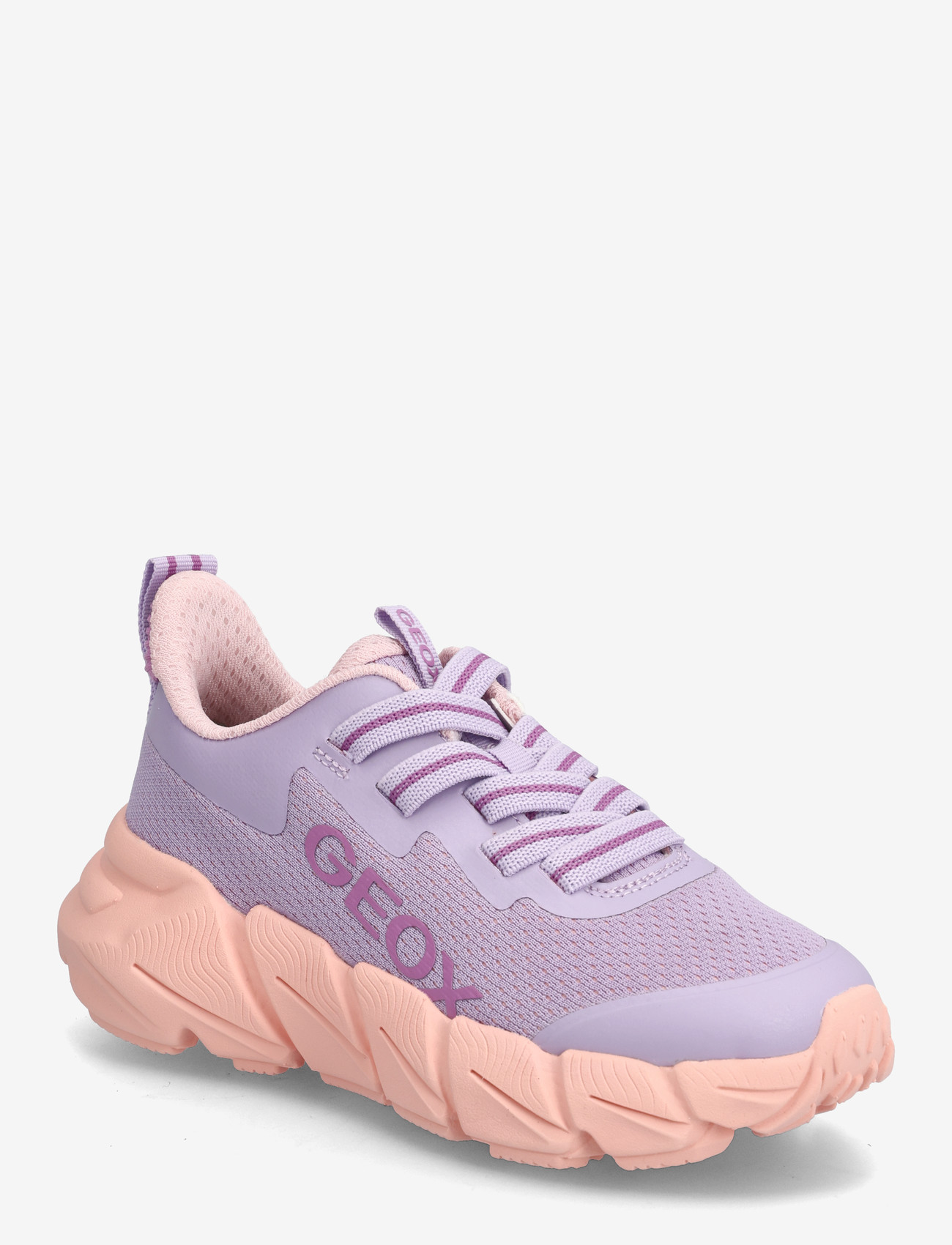GEOX - J FLEXYPER FAST GIRL - lave sneakers - lilac/lt coral - 0