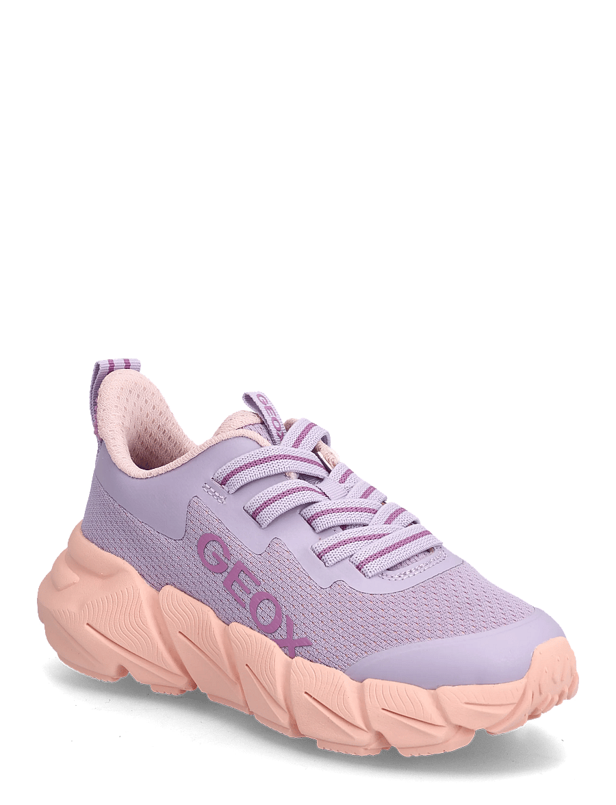 GEOX - J FLEXYPER FAST GIRL - niedriger schnitt - lilac/lt coral - 0