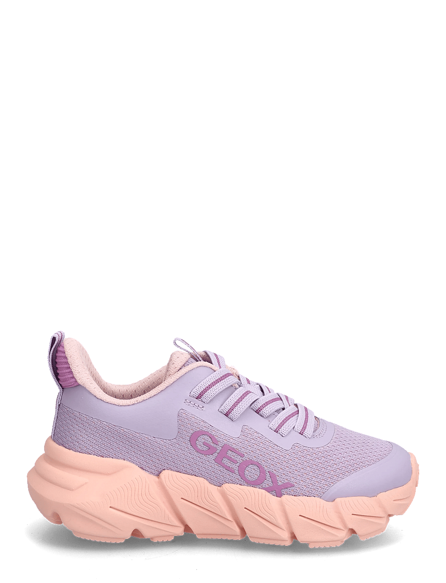 GEOX - J FLEXYPER FAST GIRL - niedriger schnitt - lilac/lt coral - 1