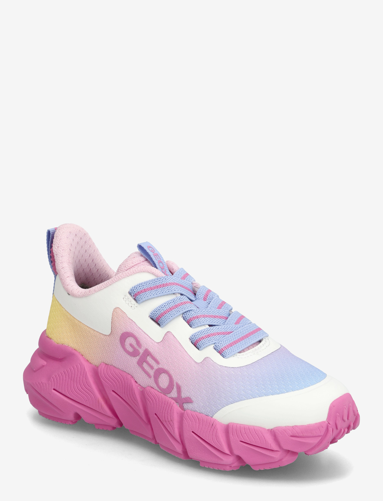 GEOX - J FLEXYPER FAST GIRL - låga sneakers - fuchsia/multicolor - 0