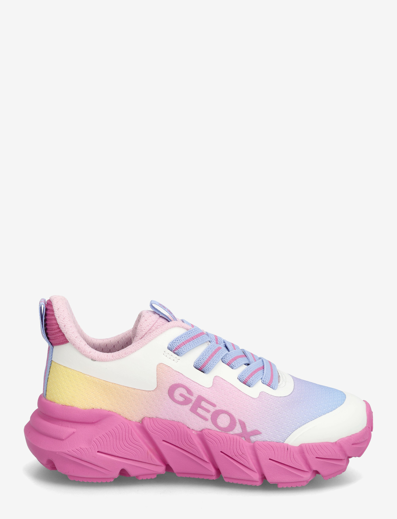 GEOX - J FLEXYPER FAST GIRL - låga sneakers - fuchsia/multicolor - 1